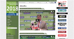 Desktop Screenshot of dm-badminton.de